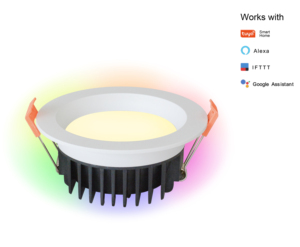 Sıcak ışık akıllı 5W 7W 10W LED tavan lambası alüminyum akıllı aşağı ışık WiFi tuya LED Downlight avustralya akıllı led spot lamba - Product Image 3