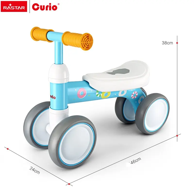 Rastar learning walking toys ride on car curio baby first balance bike