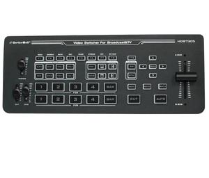 DeviceWell HDS7305 2023版本5-CH实时UVC RTMP流记录PIP T-bar高清视频混合器 - Product Image 4