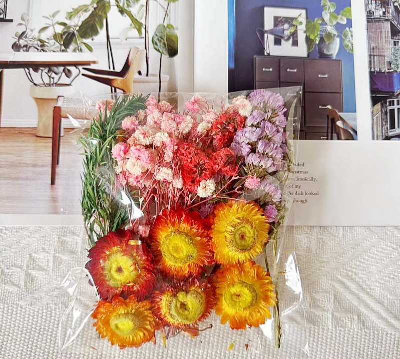 Daisy Style/Pink Dried Flower 1 Bag