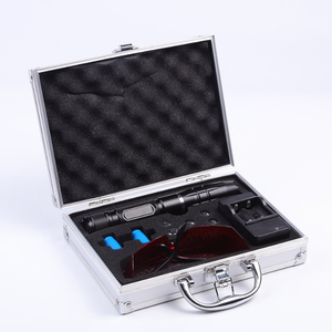 Wiederauf ladbarer Hochleistungs-Laserpointer in Blau/Grün 532nm Wellenlängen licht mit Doppel funktion und rotem Laserpointer - Product Image 5