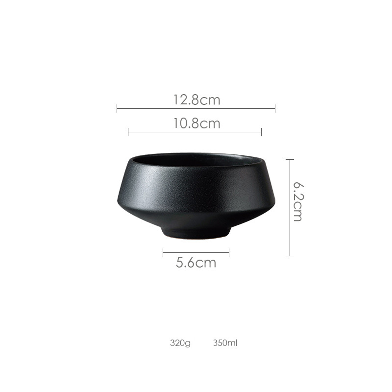 Bol de 4 pouces (noir)