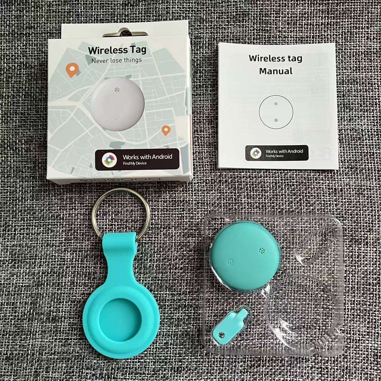 Google f10 - funda de silicona azul + colgante (1 unidad)