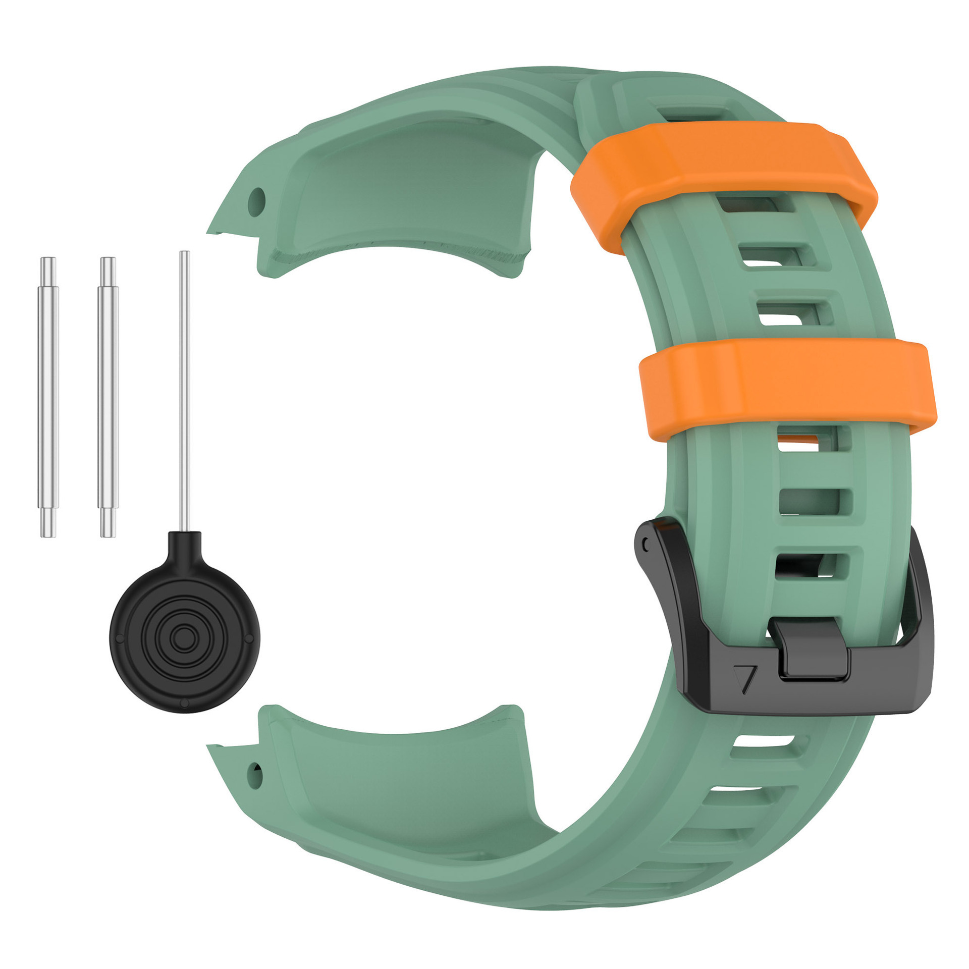 green and orange