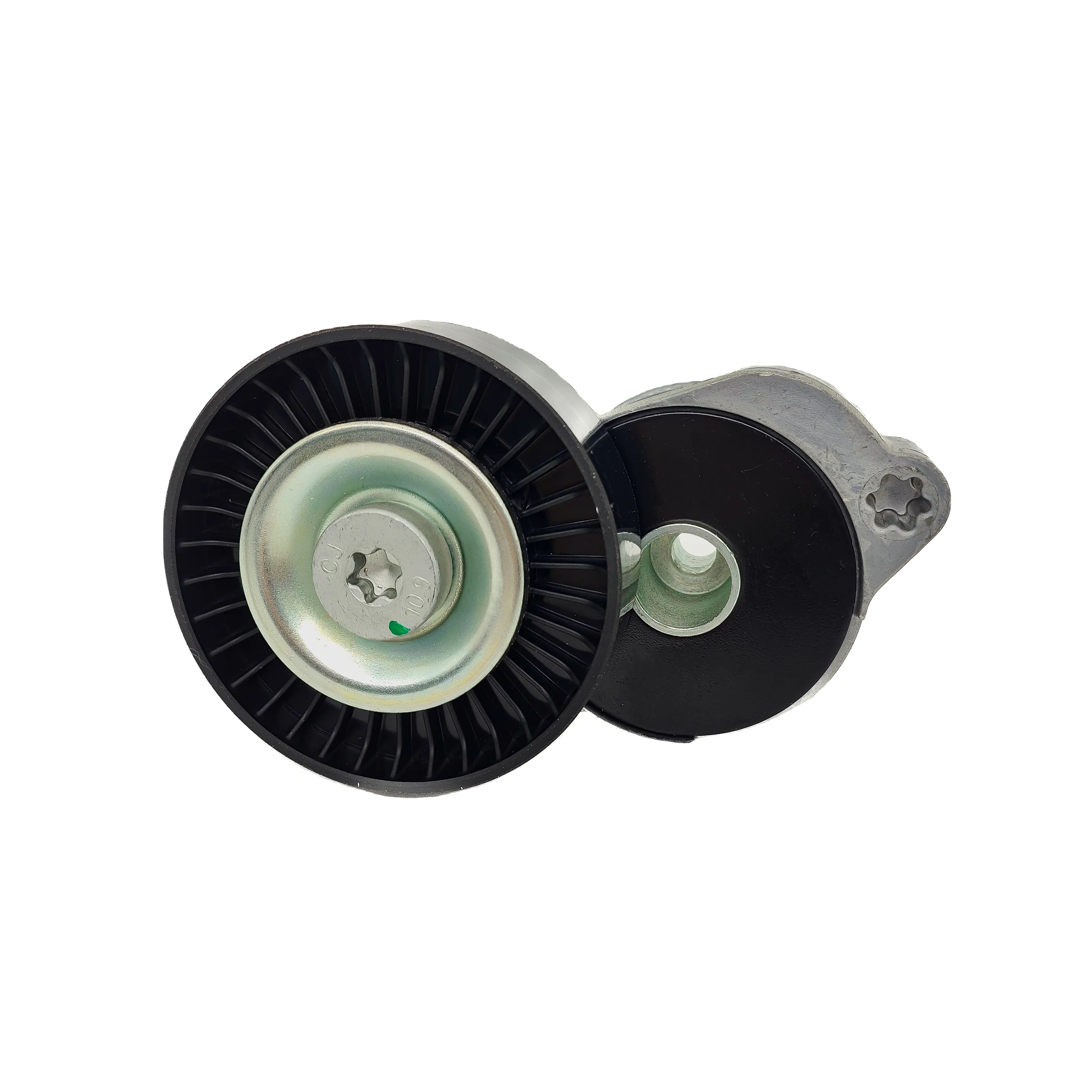 OEM Tensioner Pulley 31258153 for Volvo S80, S60, XC60, XC70, V40, V60, V70 by HELLPER