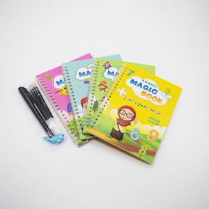 Yeniden sihirli kitap yazma oluk arapça alfabe çalışma kitabı çocuk kitap kaligrafik uygulama oyuncak eğitici oyuncak çocuklar için - Product Image 2