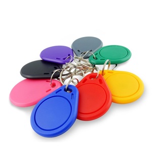 Özel ucuz NFC sosyal medya plastik akıllı anahtar etiketi NFC anahtarlık - Product Image 2