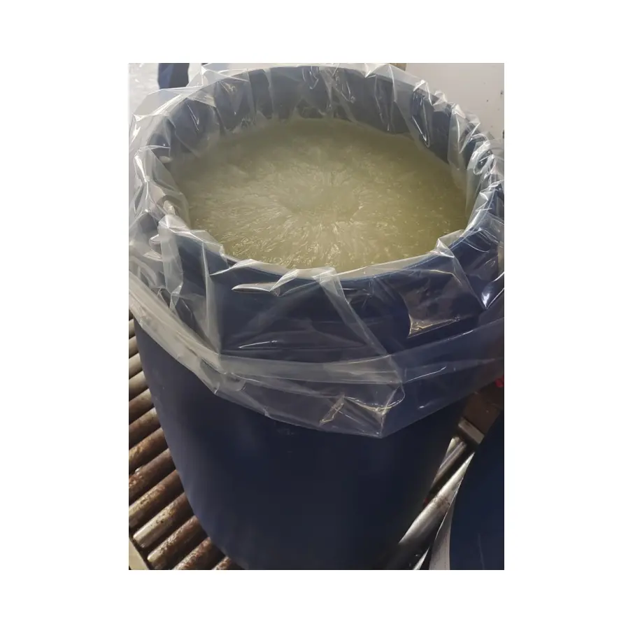 Sulfate d'éther laurylique de sodium Matière première pour le prix du savon Texapon N70 SLES 70% sulfate d'éther laurylique de sodium