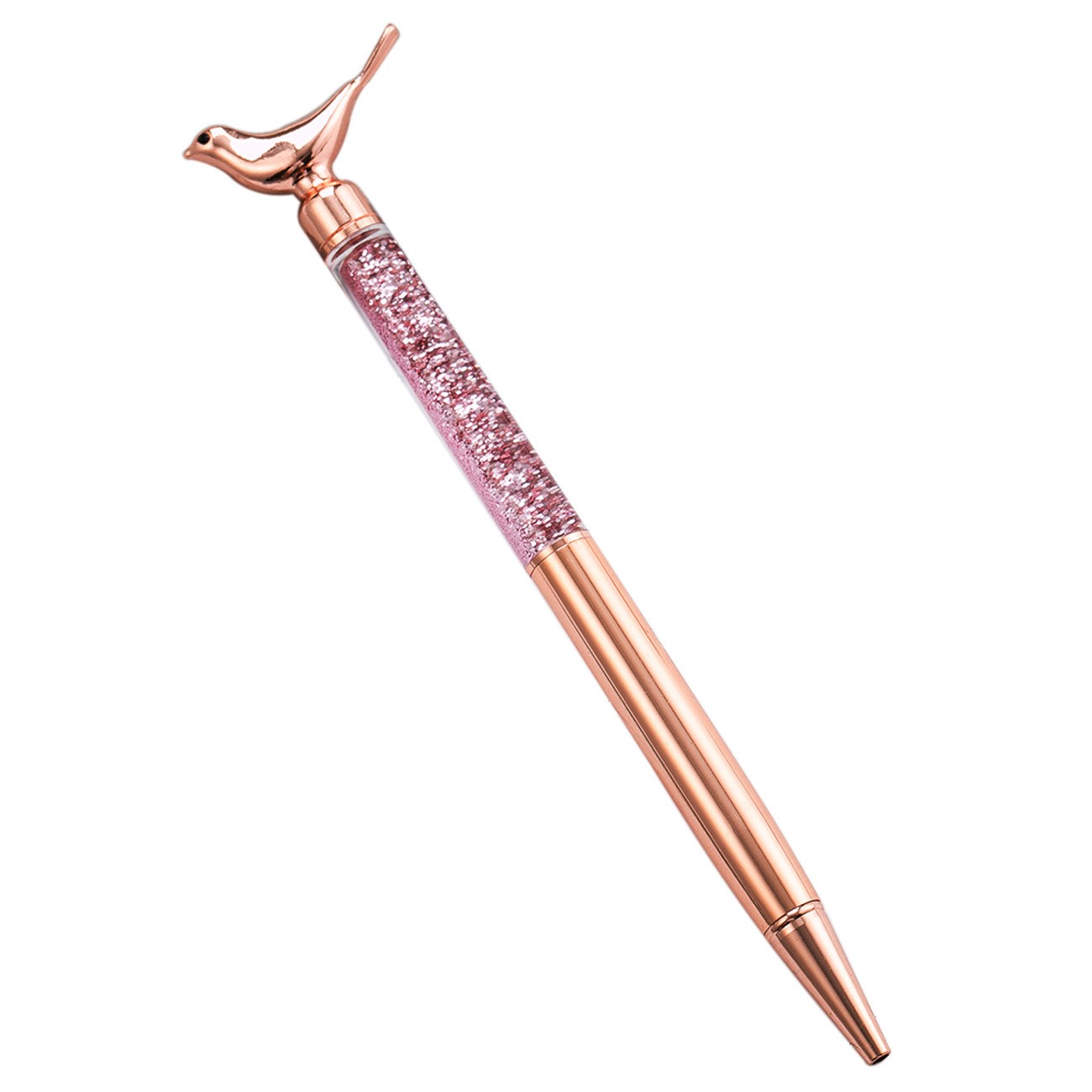 Electroplated rose gold
