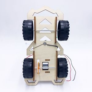 Eğitim bilimi seti DIY STEM oyuncaklar RC kontrolü elektrikli araba yarışı oyuncak bilim - Product Image 3