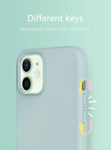 Apple Iphone 13 Mini ProMaxオリジナルシリコン完全保護カバー用の豪華な耐衝撃性超薄型シリコン携帯電話ケース - Product Image 2