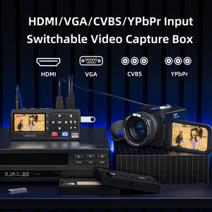 Unisheen迷你视频信号转换器录制在720p 1080p记录器支持HDMI VGA YPbPr CVBS输入 - Product Image 2