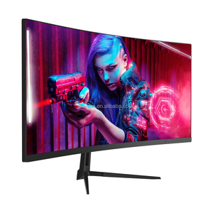 จอคอมพิวเตอร์ตั้งโต๊ะป้องกันแสงสีฟ้า21:9 34นิ้ว100 144 165 Hz สำนักงาน LED หน้าจอโค้งจอแสดงผล PC เล่นเกม - Product Image 2