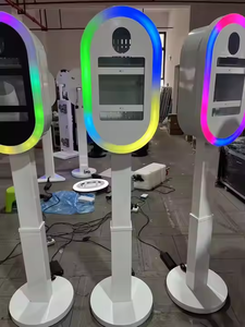 בהירות גבוהה הוביל אור טבעת עבור dslr דוכן פוטו סגלגל photobooth מדפסת פגז תואם למצלמות slr