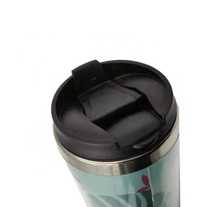咖啡杯图片插入 12 盎司照片插入塑料杯子旅行马克杯杯子纸可变