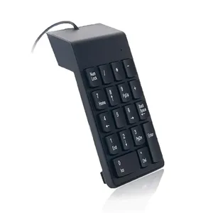Teclado numérico USB con cable Mini teclado numérico Delgado Teclado digital 18 teclas para computadora portátil PC Notebook de escritorio y más - Product Image 2