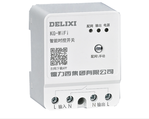德力西KG-WIFI智能定时器开关WIFI和蓝牙遥控时间继电器，用于智能物联网 - Product Image 1