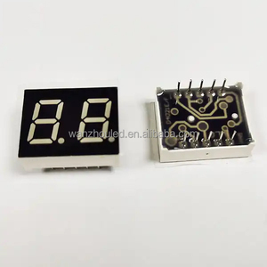 0.39 Inches Three-<strong>digit</strong> <strong>LED</strong> <strong>Display</strong> in <strong>Red</strong> Emitting Color, 20 to 30mcd Intensity 3-<strong>digit</strong> 7 <strong>segment</strong> <strong>LED</strong> <strong>display</strong> - Product Image 3