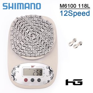 Shimano smn deore m6100 אופני כביש 12-מהירות שרשרת 118/120l 12v mtb