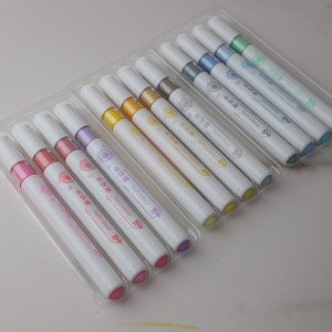 Custom Logo <strong>Highlighter</strong> Pen for Promotional Gift Office High Quality Multicolor <strong>Highlighter</strong> Pen Marker Soft <strong>Chisel</strong> <strong>Tip</strong> - Product Image 1