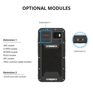 For HUGEROCK T60 Professional 5.5\&quot; <strong>Android</strong> Industrial <strong>Handheld</strong> <strong>PDA</strong> 9000mAh Battery Wifi <strong>QR</strong> <strong>Code</strong> UHF RFID Reader Rugged <strong>Scanner</strong> - Product Image 4