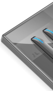Painel De Vidro Cristal Plugue Elétrico OutletUniversal Tomada De Energia com Parede <span class=keywords><strong>USB</strong></span> Com Vidro Irlanda Europa França Tomada Plugue De Parede