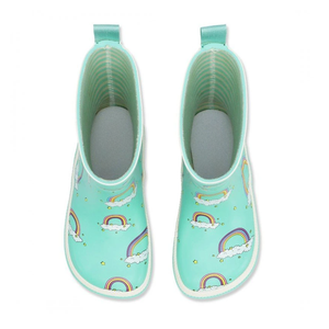 Bán Buôn Phản Quang Mềm Mưa Giày Dép Tùy Chỉnh Kis Không Thấm Nước Mưa Giày Cotton Thoáng Khí gumboots Cho Trẻ Em - Product Image 4