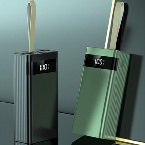 Real Fast Charging 22.5W PD QC3.0 Large Capacity 5 <strong>Output</strong> 3 <strong>Input</strong> LED Portable Charger Powerbank 40000 Mah Power Bank - Product Image 3