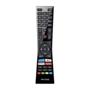 สำหรับรีโมท JVC yibichin RM-C3338 RC43101P รีโมทคอนโทรลด้วย PRIME Video fplay YouTube และปุ่ม Netflix ไม่จำเป็นต้องตั้งค่า - Product Image 1