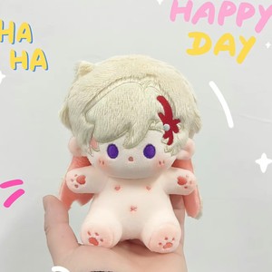 Bán buôn búp bê ngồi 10cm Ash of the Kingdom | Đồ chơi nhồi bông cotton tự nhiên có thể tùy chỉnh | Mô hình trò chơi tư thế ôm ấp dành cho OEM - Product Image 5