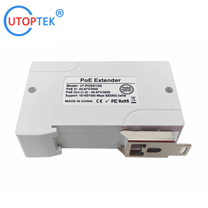 Extensor POE de carril Din 1-IN 3-OUT 100M Entrada POE: 44 ~ 57V/30W, salida 44 ~ 57V/25W IEEE802.3AF/AT inyector repetidor POE - Product Image 2