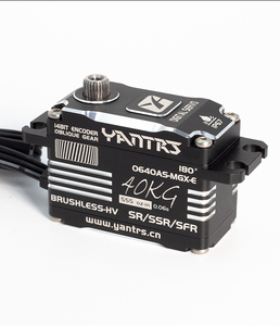 YANTRS Brushless impermeabile 40KG Short-body RC Servo digitale 14 Bit di codifica magnetica 8.4V 0.06S coppia elevata per auto da arrampicata - Product Image 1