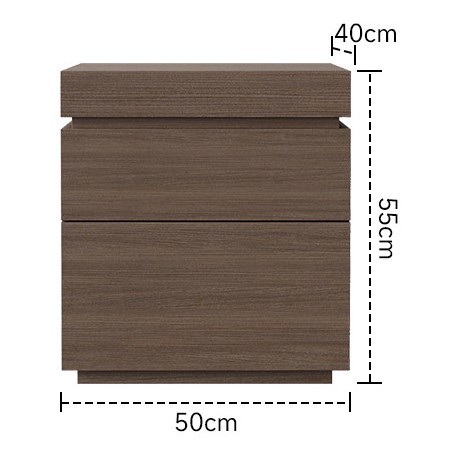 Hidden-compartment style walnut grain