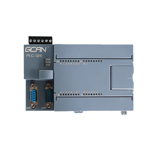 PLC de alto rendimiento con entrada de pulso de 50kHz, PWM de 2 canales, control de movimiento de la GCAN-PLC-324-E