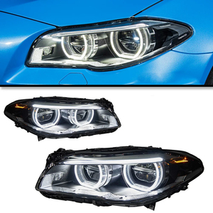 YIAALUXカースタイリングヘッドランプF10ledヘッドライト2010-2017 F18Ledヘッドライトバイキセノン隠しデイタイムランニングライト自動車部品