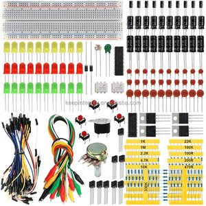 Ev elektronik meraklısı temel bileşenleri uygun Set Arduino için elektronik üretim DIY öğrenme kiti