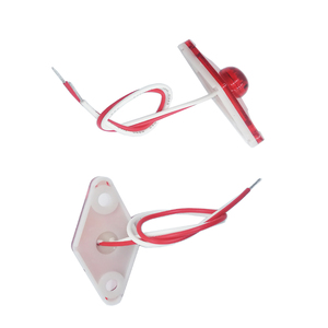 2 inç yılan gözü LED kamyon römork gümrükleme Side Marker lamba ışığı - Product Image 3