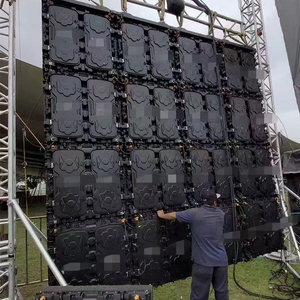 Panel de pantalla de vídeo grande para interiores, pantalla led de escenario p2.5, instalación de fijación de pared de vídeo Led, pantalla de panel LED de montaje en pared - Product Image 4