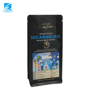 Gıda sınıfı özel çantalar nem geçirmez kahve çanta kılıfı ayakta duran torba çay paketleme poşetleri - Product Image 4