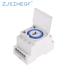SUL181d Mechanischer Timer 24 Stunden Zeit schalt relais Elektrisch programmier barer Timer 24 Stunden Din Rail Timer Schalter - Product Image 4