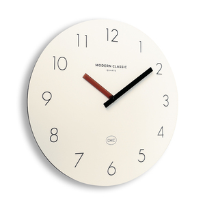 Bắc Âu hiện đại 12 inch thạch anh Đồng hồ treo tường MDF gỗ <span class=keywords><strong>Acrylic</strong></span> kim thiết kế hiển thị biểu tượng tùy chỉnh trang trí nhà cho phòng khách - Product Image 3