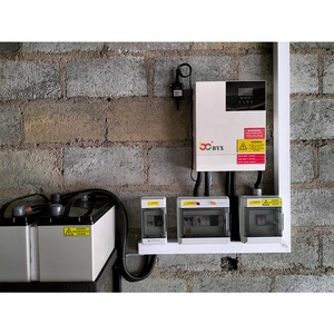 อินเวอร์เตอร์พลังงานแสงอาทิตย์ไฮบริด3KW กับ10KW ongrid DC AC กริดไทกับตัวรับสัญญาณ Wifi ป้องกันการโอเวอร์โหลด - Product Image 6