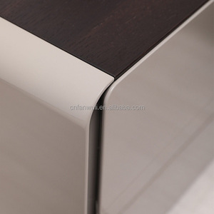 Ý thiết kế tối giản MDF lưu trữ tủ đơn giản hiện đại ánh sáng sang trọng mềm cạnh giường ngủ bảng cho nội thất phòng ngủ - Product Image 2