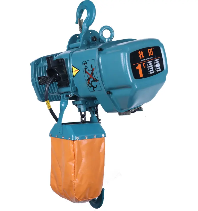 Light weight Mini Winch Electric Hoist Crane 1.5 Tons For food industry Electrical Hoists Winches