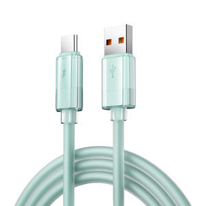 <strong>Nice</strong> Quality Silicon Cables Fast Charging Mobile <strong>Charger</strong> Wire Cable USB 2.0 Type-C 8Pin Micro Quick Charging Data Cables - Product Image 1