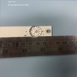 <strong>LED</strong> Backlight 3pcs/lot 7 <strong>LED</strong> Backlight Strip For43'' H-LED43ES5004 REB-LE43DS5500 RF-BS430E30-0701S-03 DEXP BBK TCL AOC <strong>AKAI</strong>