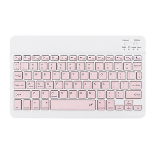 OEM Personalizado 10-Inch Ultra-Thin Portátil Teclado Mouse Combos BT Interface USB para Telefone iPad Tablet Laptop Novo recarregável
