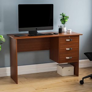El brazo de escritorio de la computadora de escritorio de la esquina mesa con silla de muebles de lujo de gama alta con 3 cajones escritorio de la computadora - Product Image 3