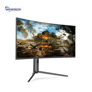 INGSCREEN 34 pulgadas Batería incorporada de alta calidad I3 I5 I7 Computadora de juegos de escritorio con cámara web Business Curved All in One PC - Product Image 1