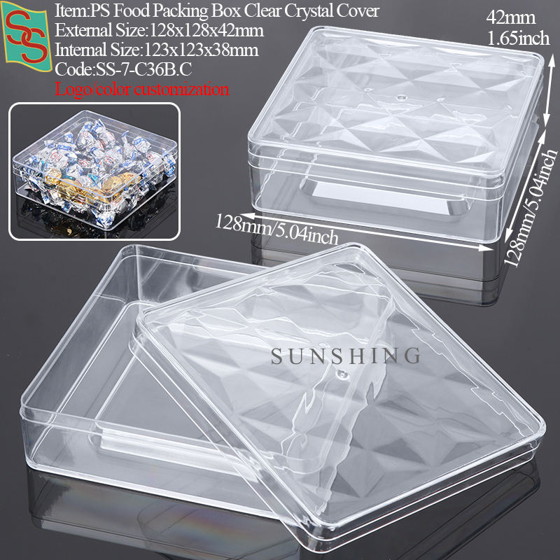 550ml Food Box Crystal Cover C36B
